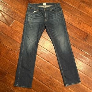 Hudson Men’s Jean. 36 waist. I think 32 length.